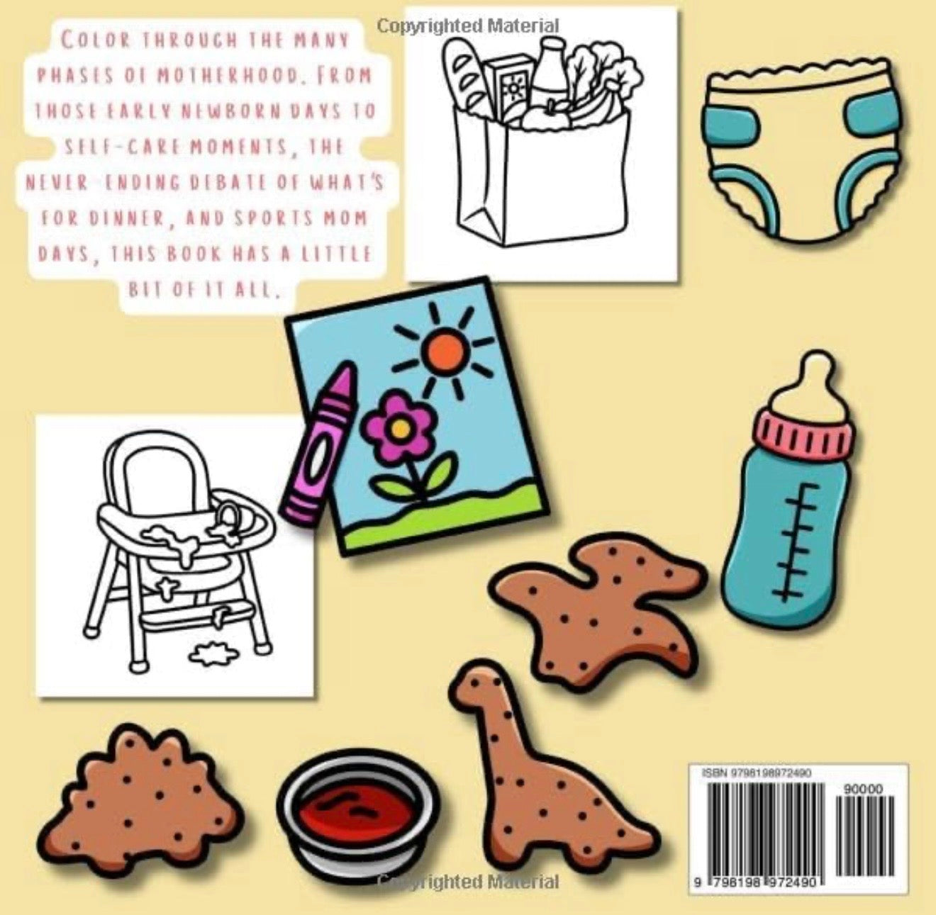 Momma Days - A Relatable Mom Life Coloring Book