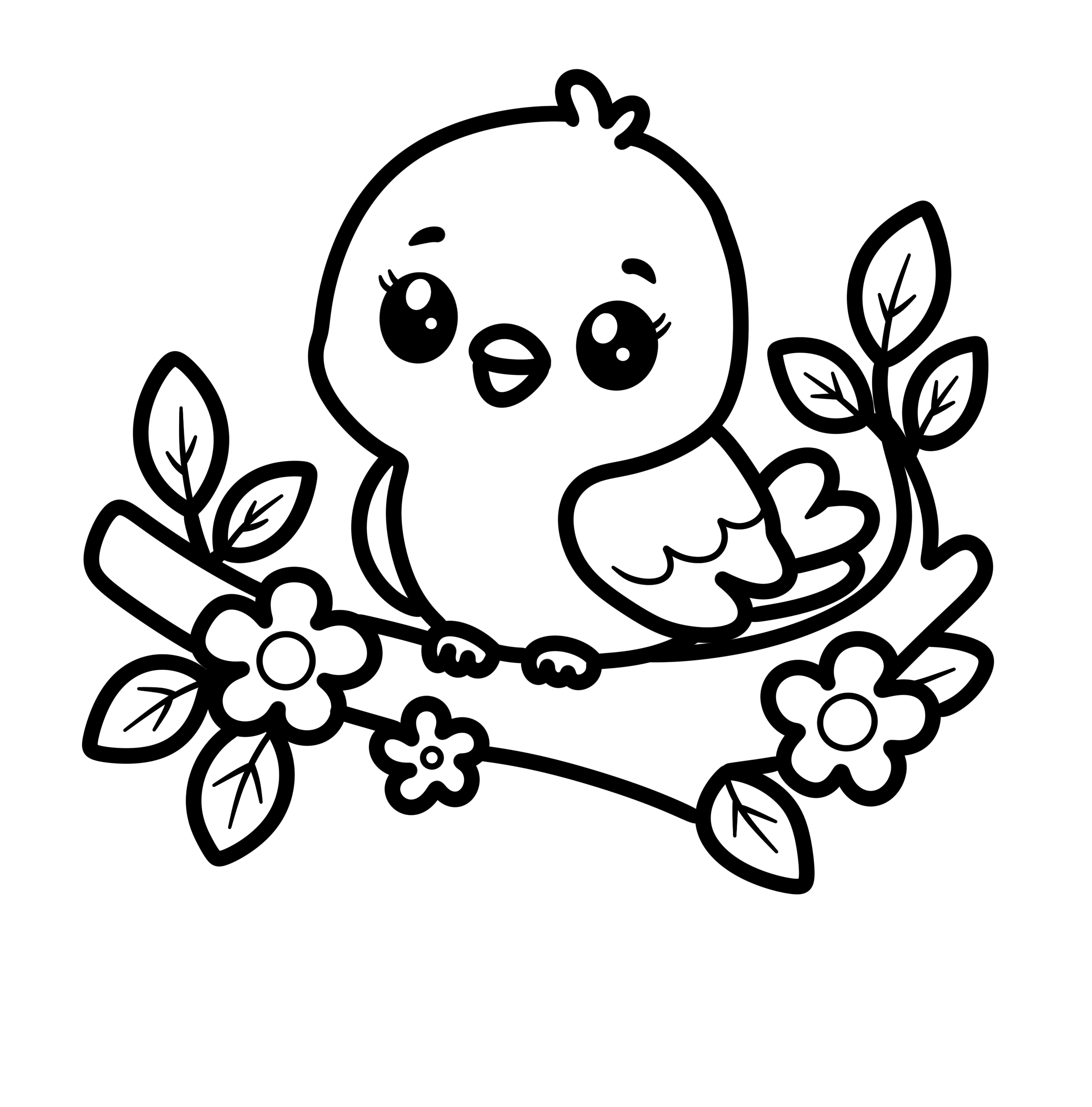 Cutesy Critters - A Bold and Easy Coloring Book