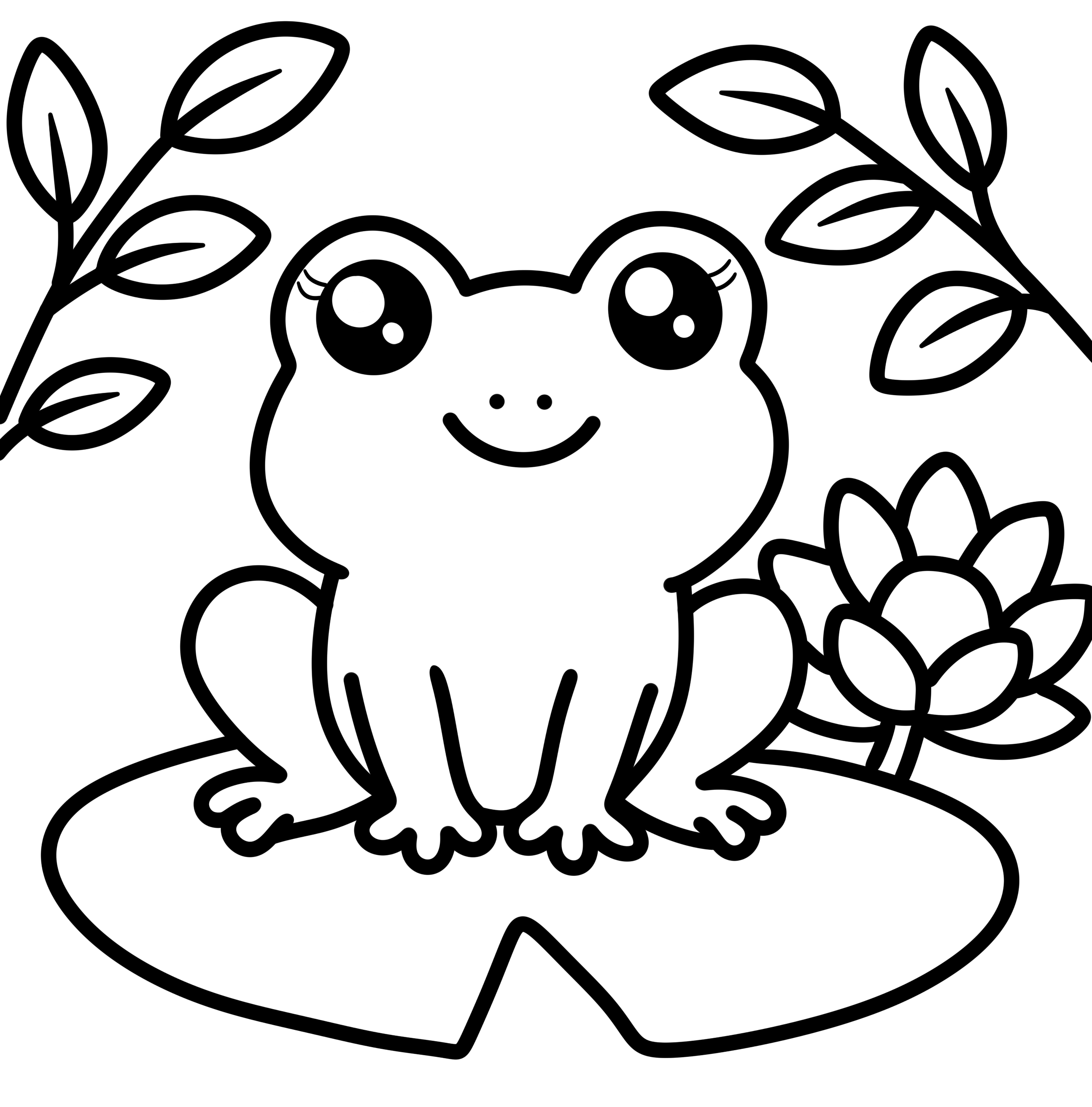 Cutesy Critters - A Bold and Easy Coloring Book