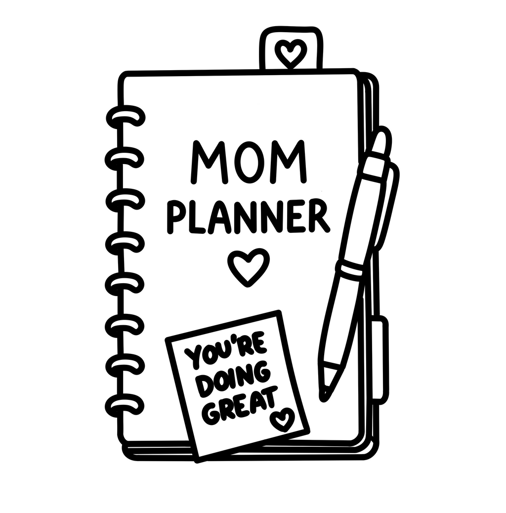 Momma Days - A Relatable Mom Life Coloring Book
