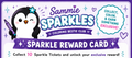 Sammie Sparkles Coloring Bestie Reward Card