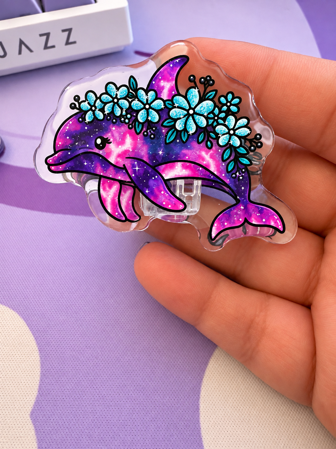 Fan Art Dolphin Clip